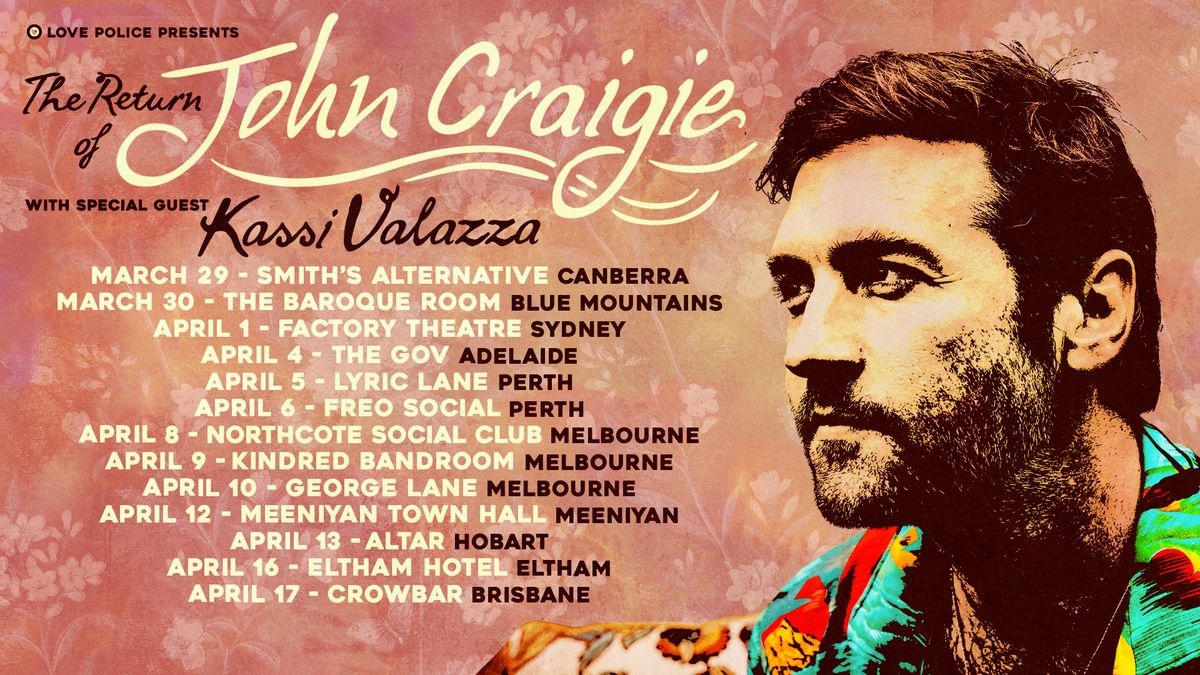 JOHN CRAIGIE with KASSI VALAZZA - SYDNEY