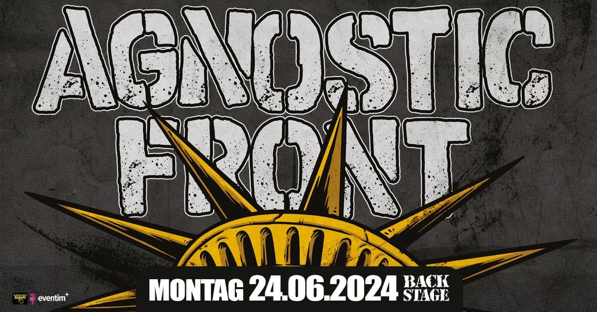 AGNOSTIC FRONT | Backstage M\u00fcnchen 2024