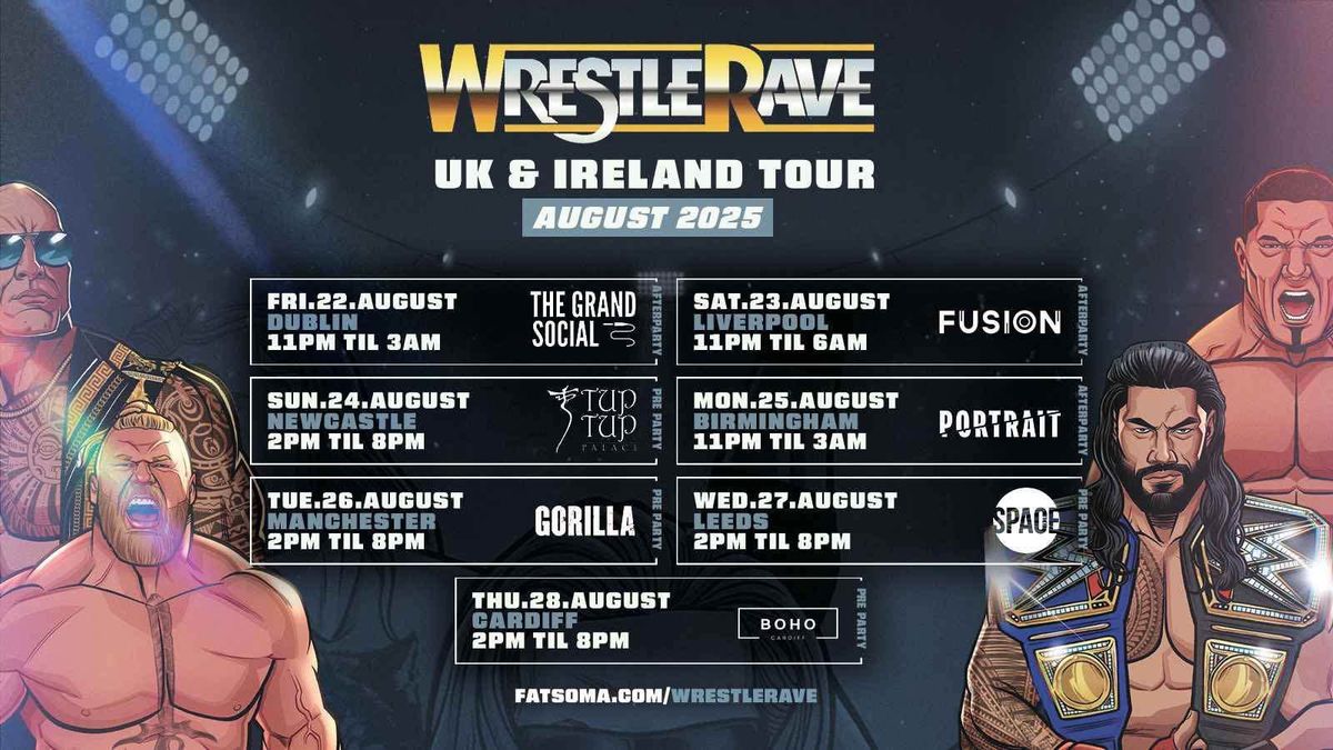 WrestleRave Birmingham: THE RAW AFTERPARTY! \ud83c\udff4\udb40\udc67\udb40\udc62\udb40\udc65\udb40\udc6e\udb40\udc67\udb40\udc7f
