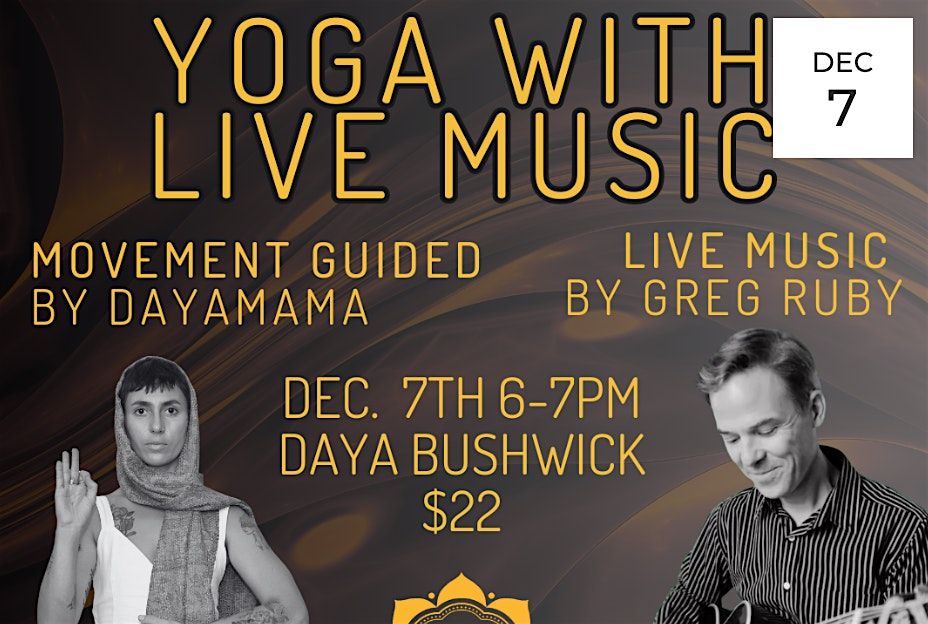 Yoga with Live Music