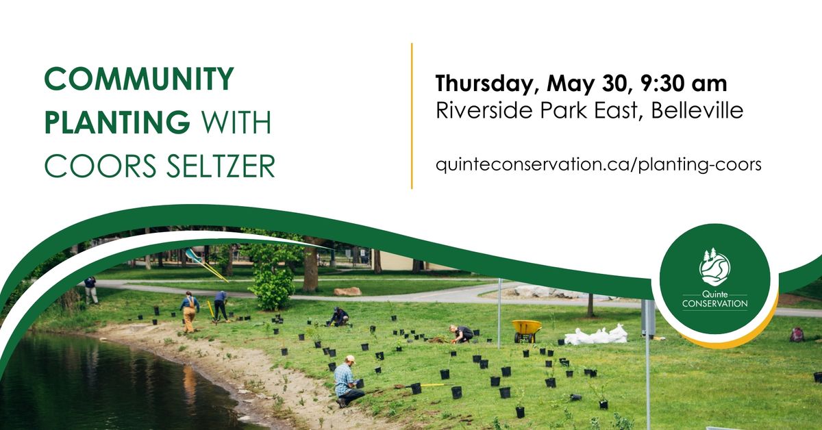 Community Planting Event: Riverside East Coors Seltzer