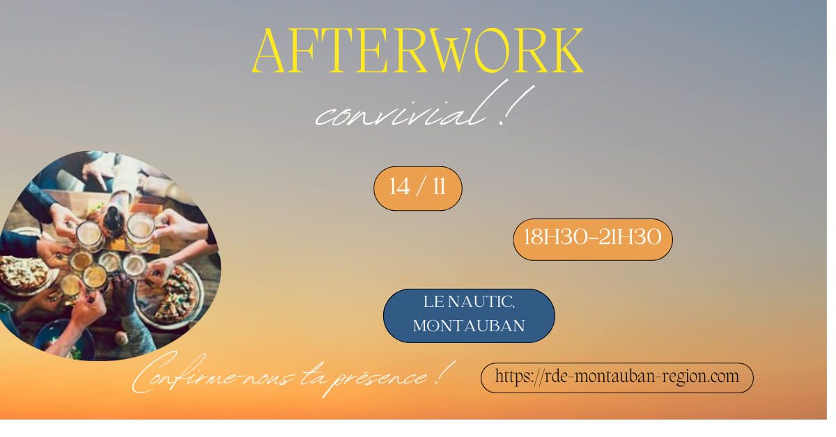 Afterwork convivial 