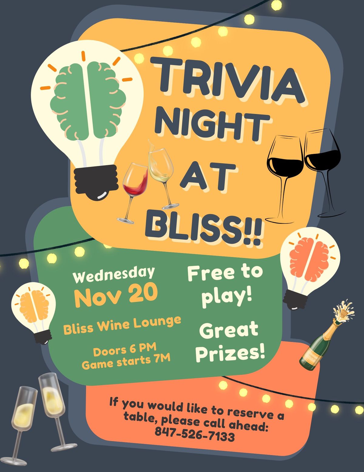 Trivia Night at Bliss