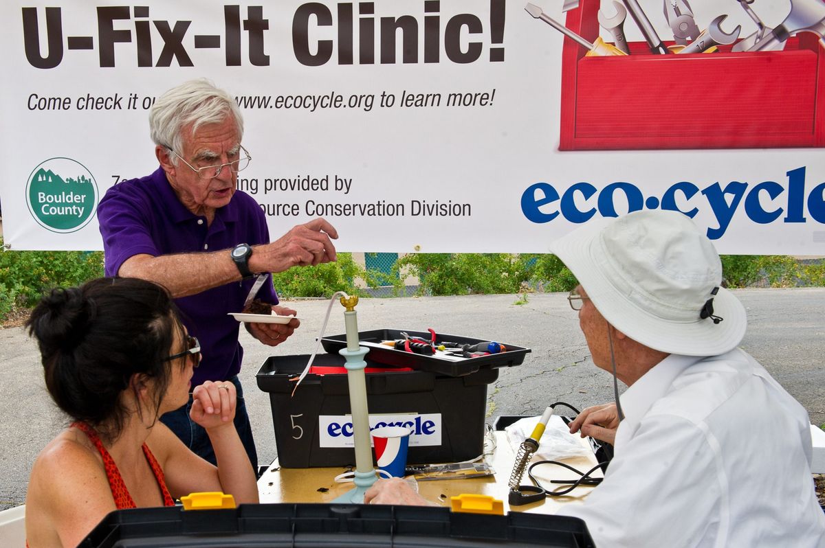 Boulder U-Fix-It Clinic at the JCC