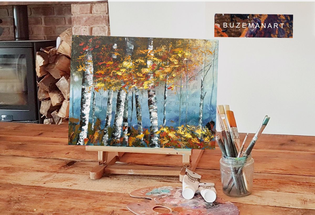 'Autumn Tree' Painting  & Prosecco  @ The Twisted Knot, Doncaster