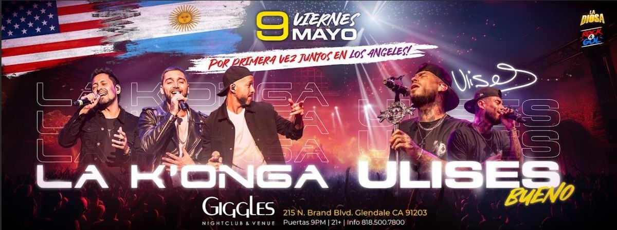 LA K'ONGA Y ULISES BUENO EN LOS ANGELES