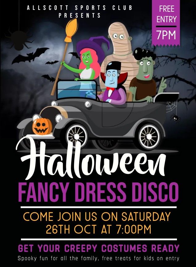 Halloween Fancy Dress Disco