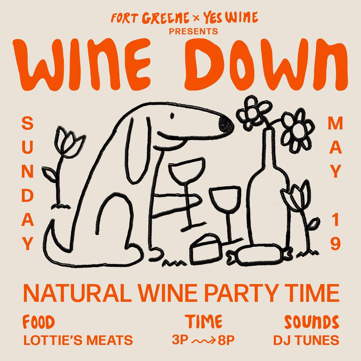 FORT x YES WINES presents 2nd: WINE DOWN