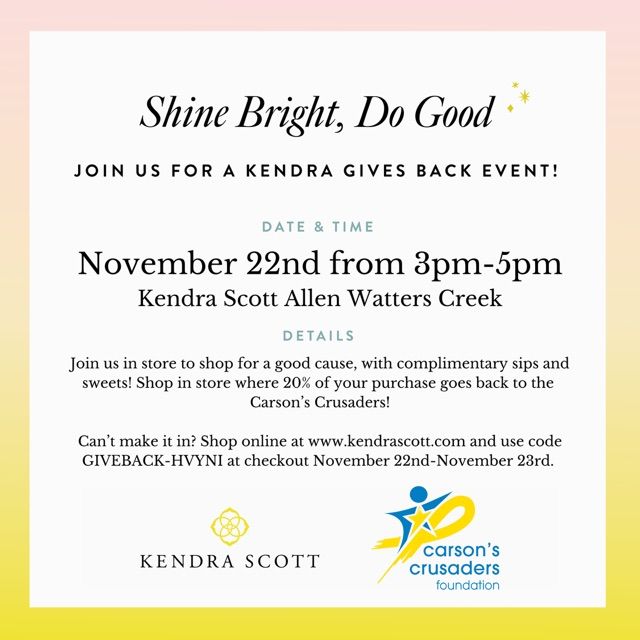 Kendra Scott Gives Back