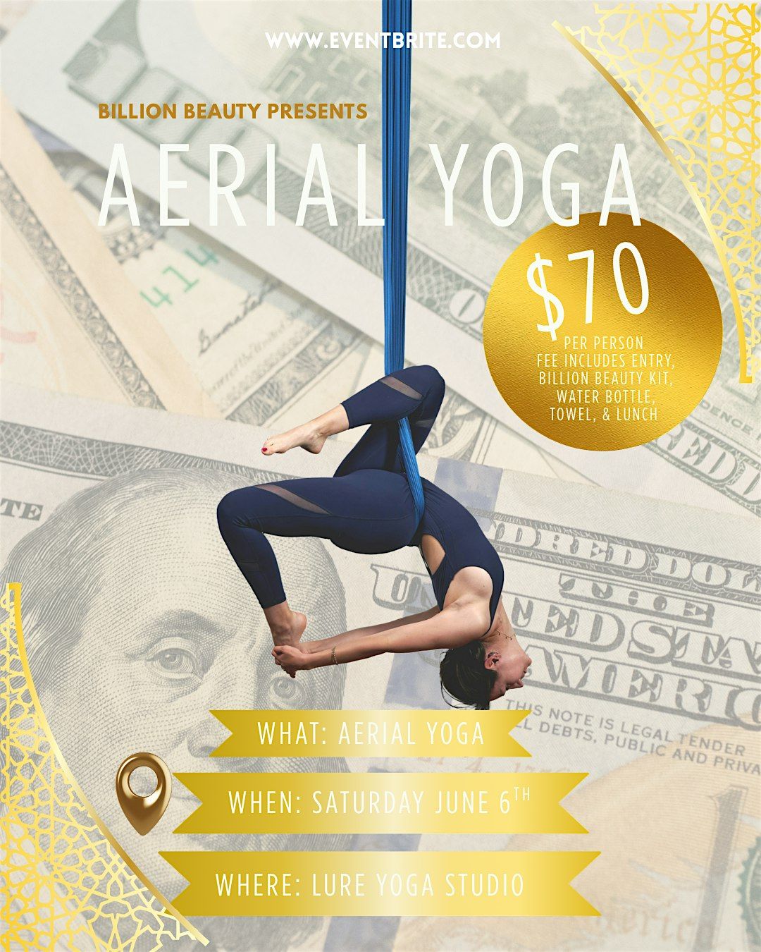 Aerial Yoga w\/ Billion Beauty