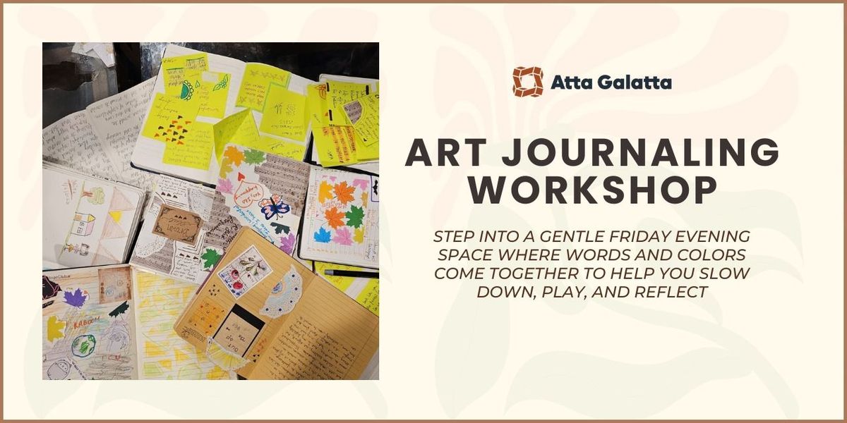 Journal with Art- to Unwind for the Week