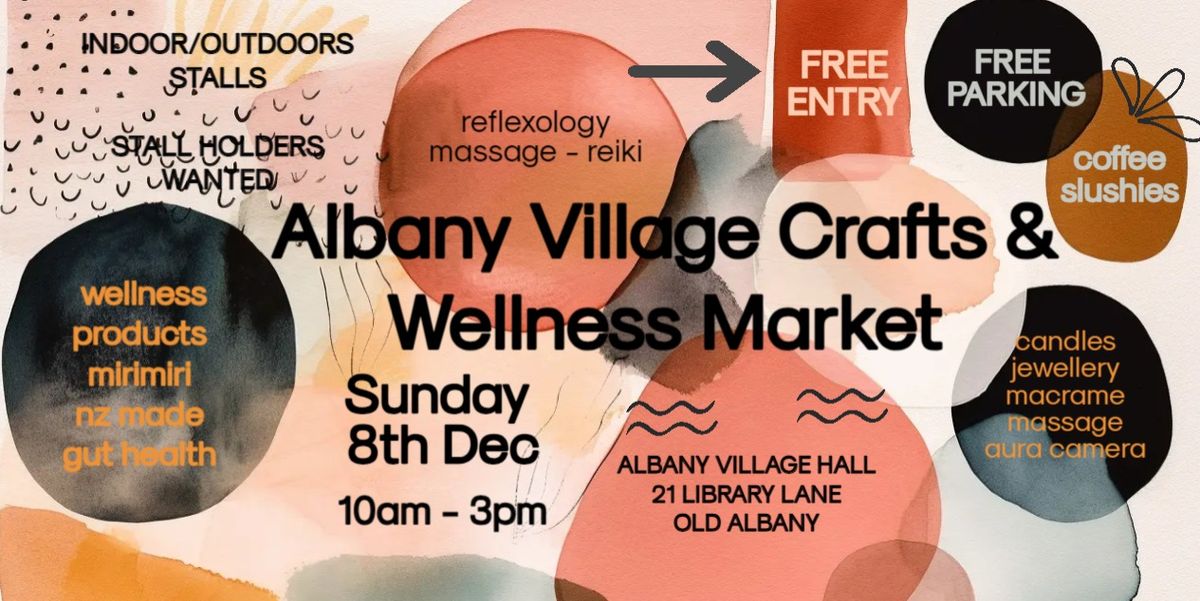 Albany Village Craft & Wellness Market 