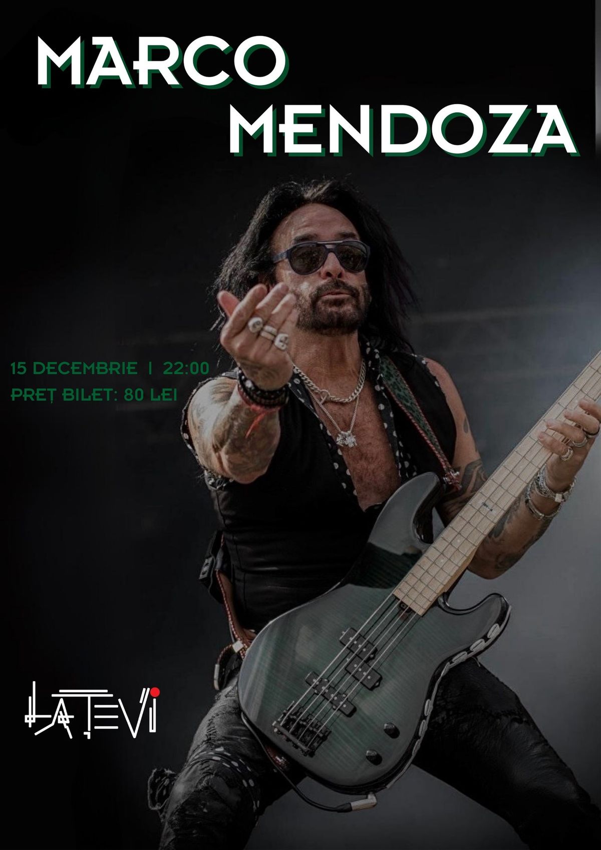 Marco Mendoza(Thin Lizzy\/Whitesnake) live@La Tevi