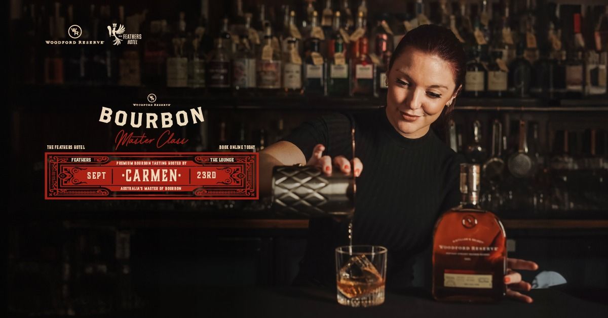 Bourbon Masterclass with Carmen Hartwich at the Feathers