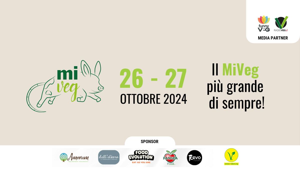 Miveg - Il festival vegan di Milano 2024