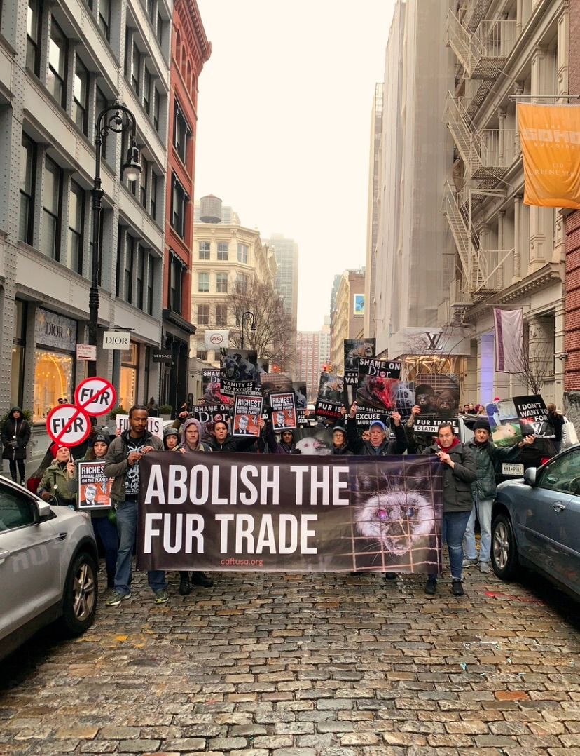 NYC: ABOLISH THE FUR TRADE KICKOFF RALLY \u201824