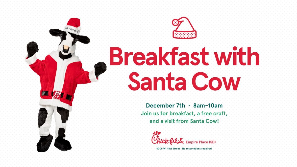 3rd Annual Breakfast with Santa Cow