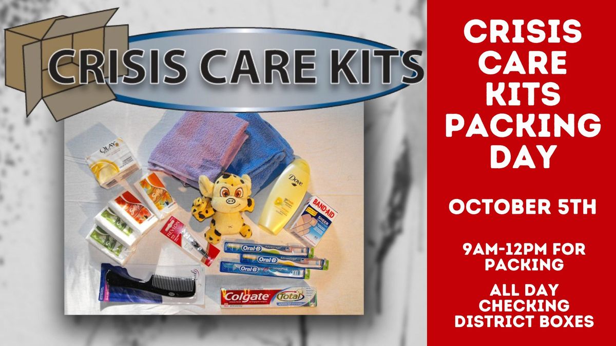 Crisis Care Kit Packing