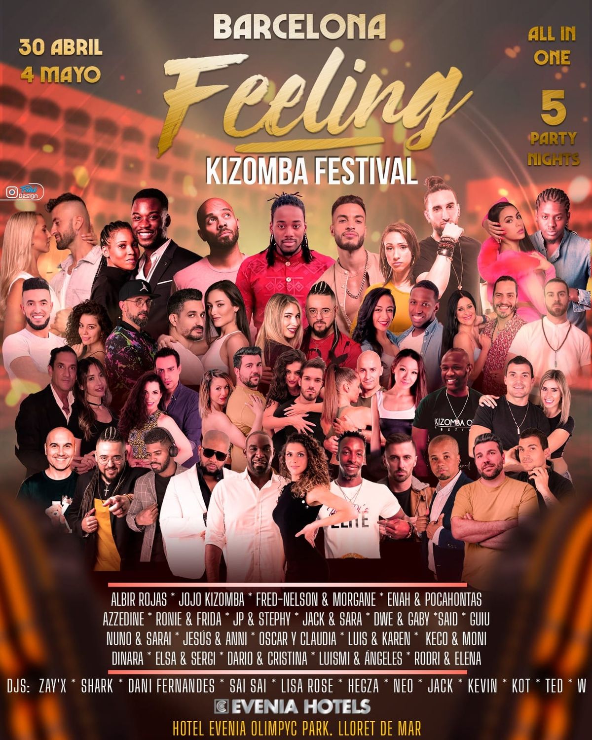 FEELING KIZOMBA FESTIVAL 2025 - Ven con Elsa y Sergi 