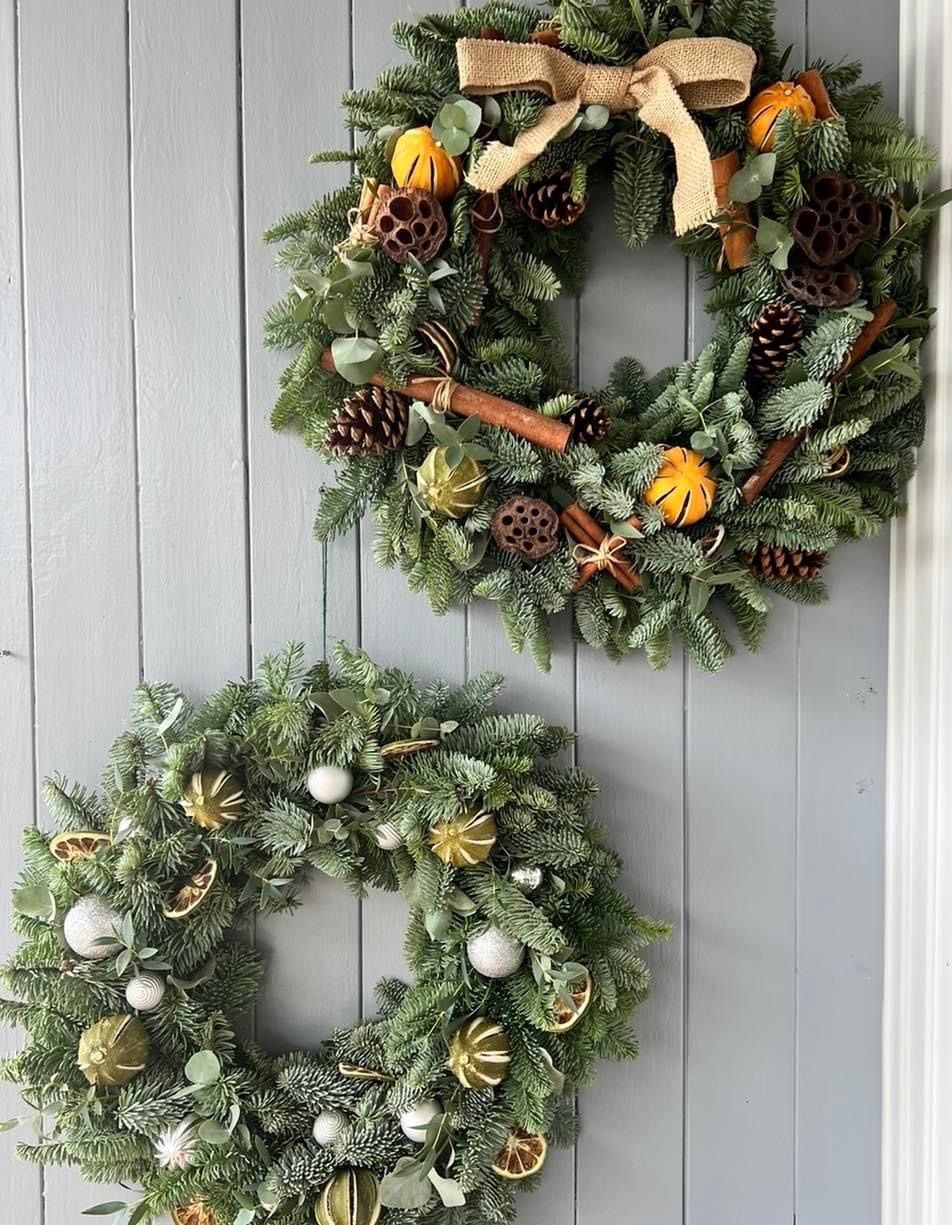 Christmas Wreath Making class