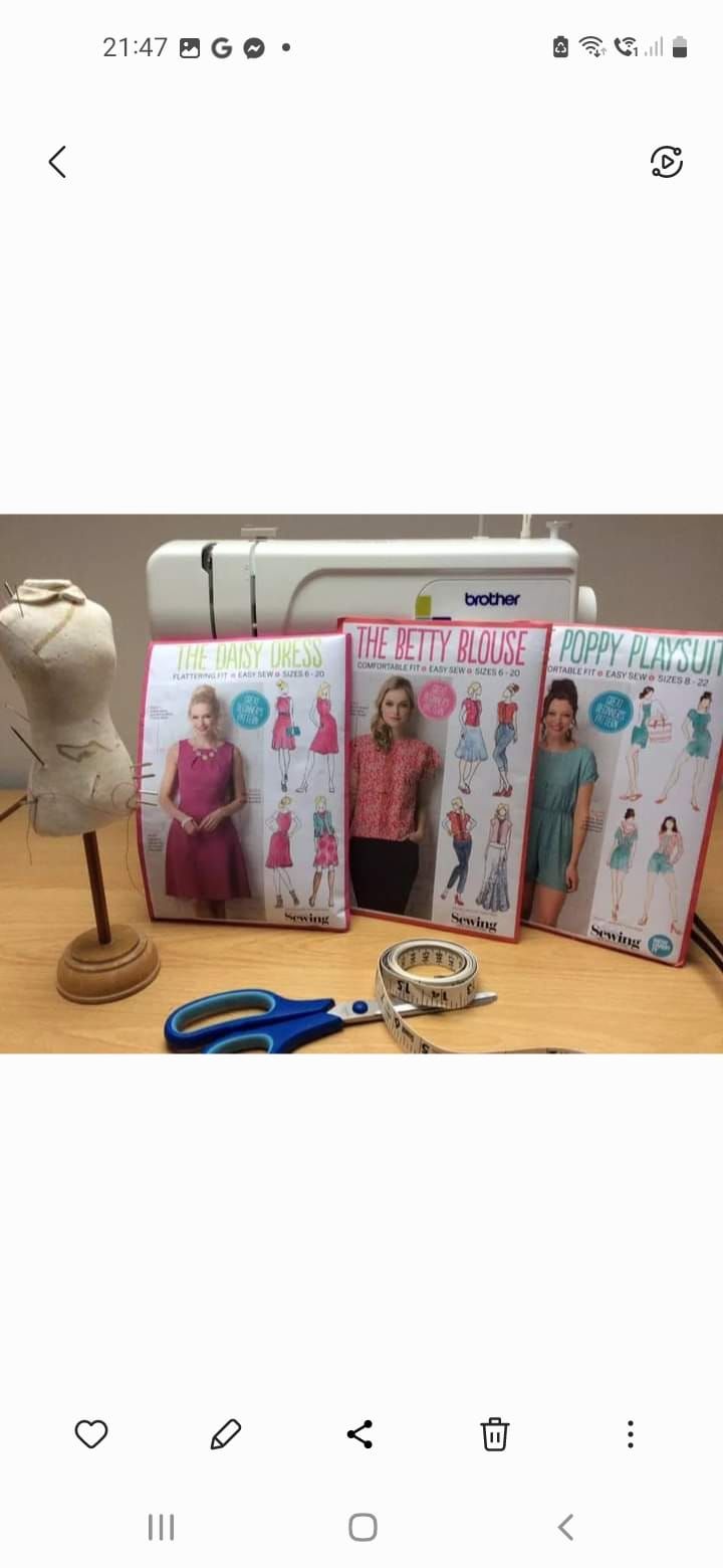 Evening Beginners Dressmaking - 1 Year Course