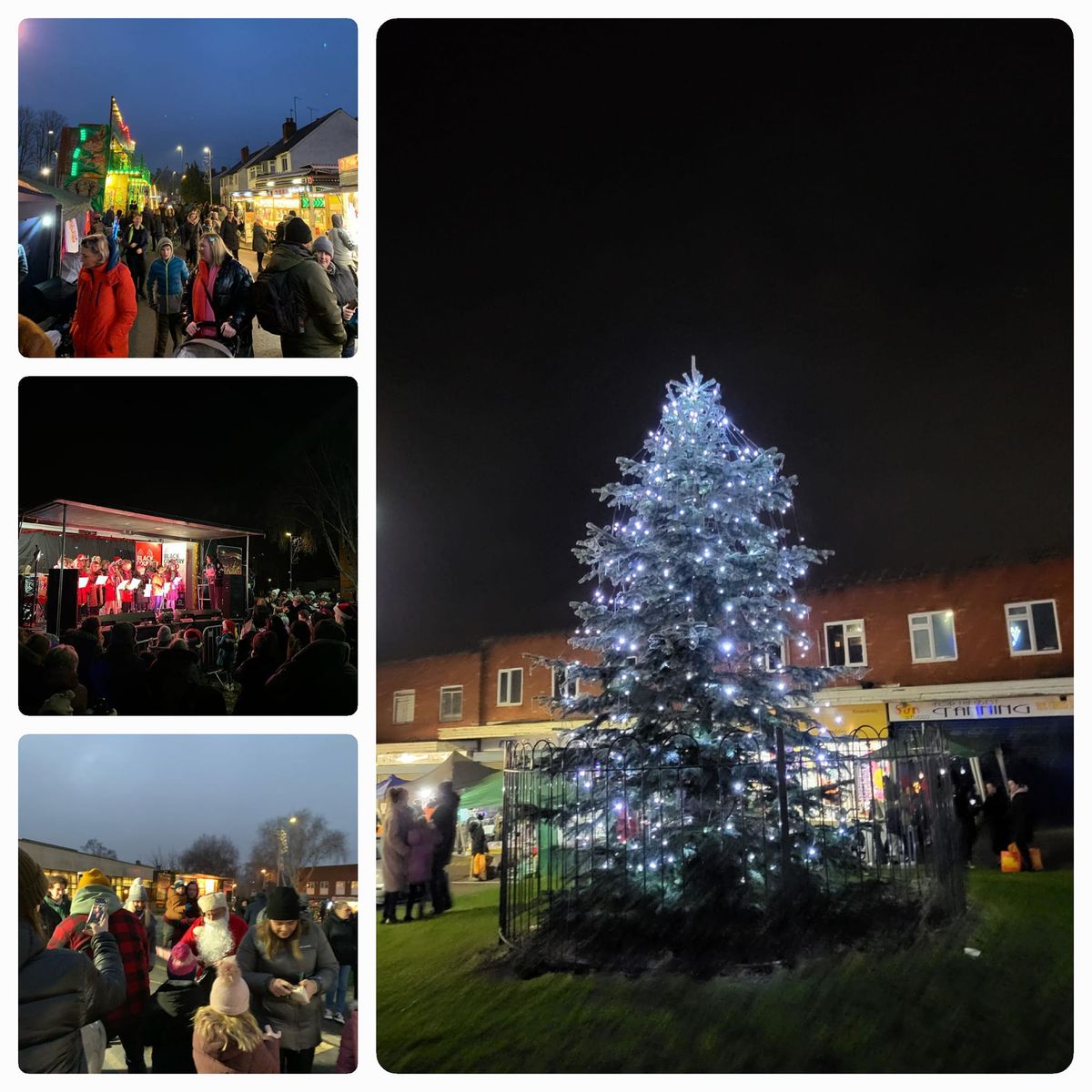 Wordsley Christmas Lights Switch On 2024