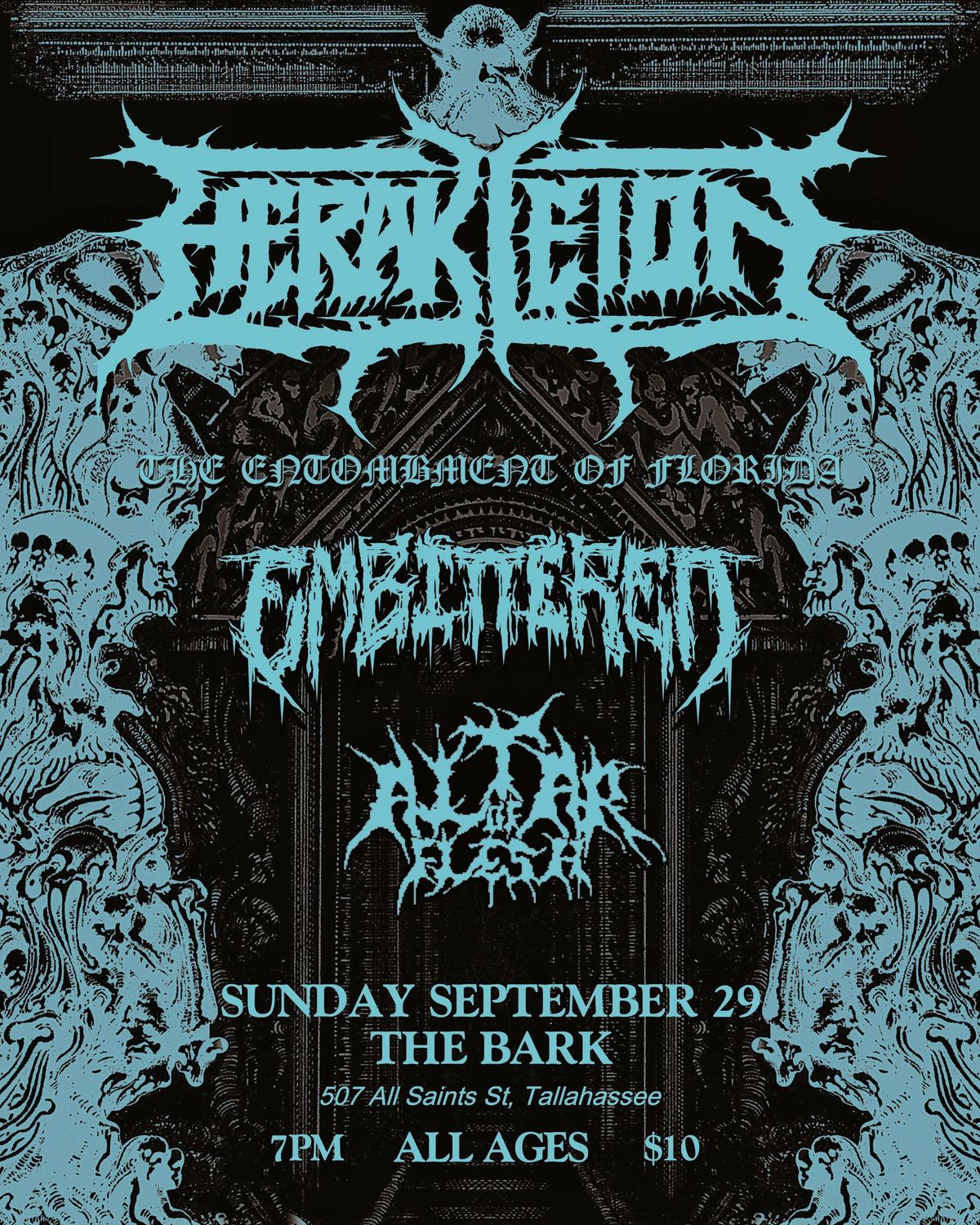 HERAKLEION: FLORIDA ENTOMBMENT at The Bark - Tallahassee, FL.