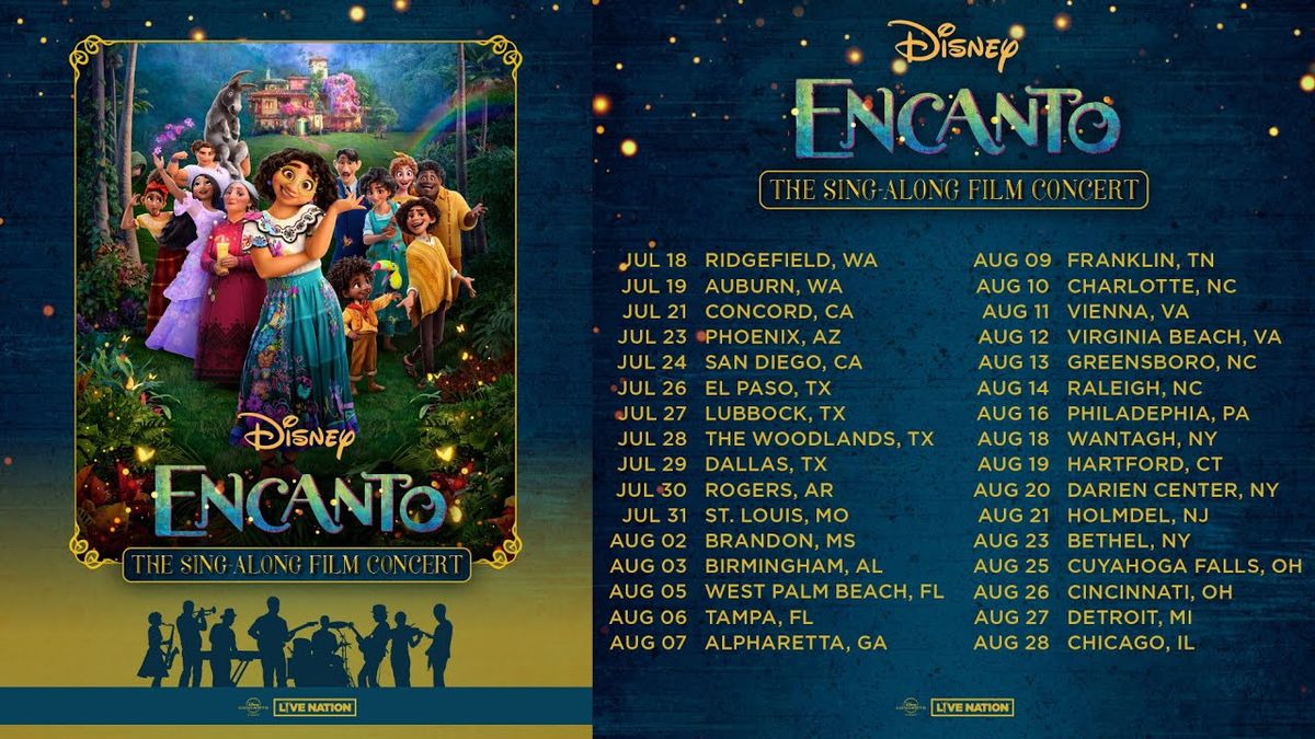 Encanto: The Sing Along Film Concert at Eisemann Center