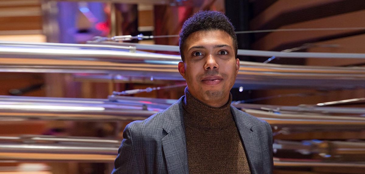 Alcee Chriss III at Walt Disney Concert Hall