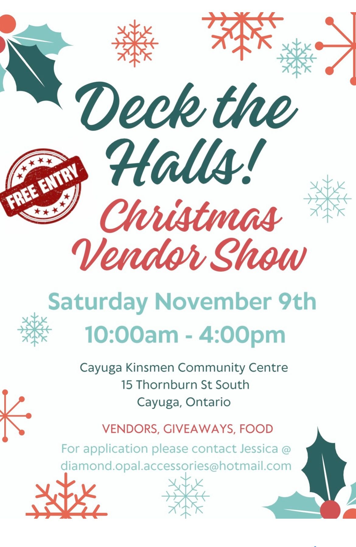 Deck the Hall Vendor Show 