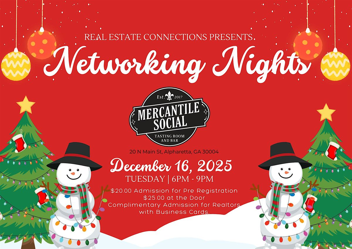 Real Estate Connections North Atlanta December 16, 2025