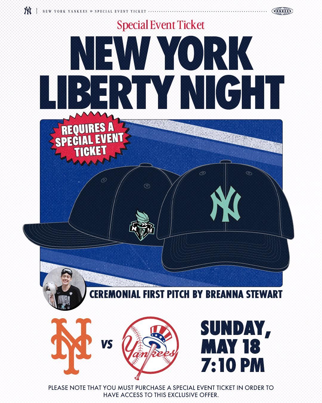 New York Mets at New York Yankees at Yankee Stadium