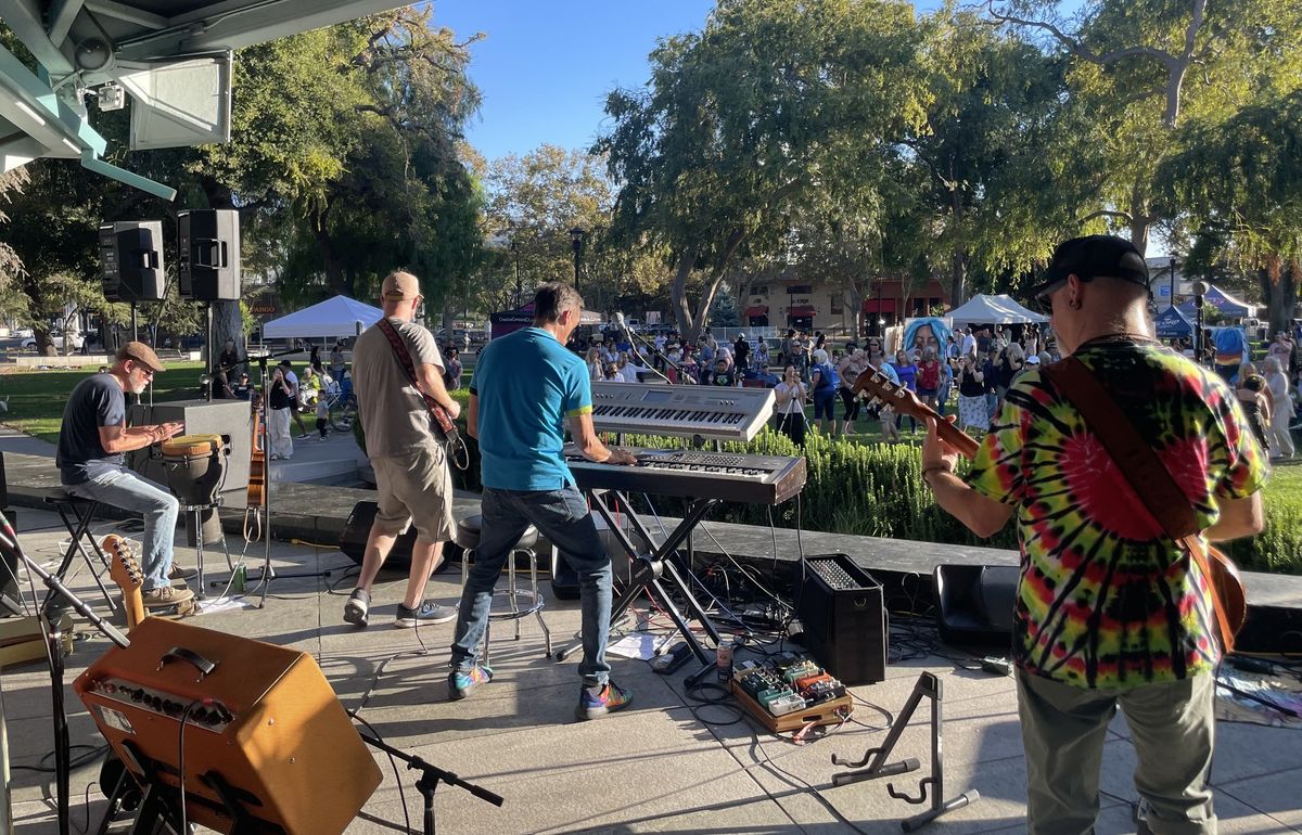 Paper Kayak at Art & Music Jam in the Park!