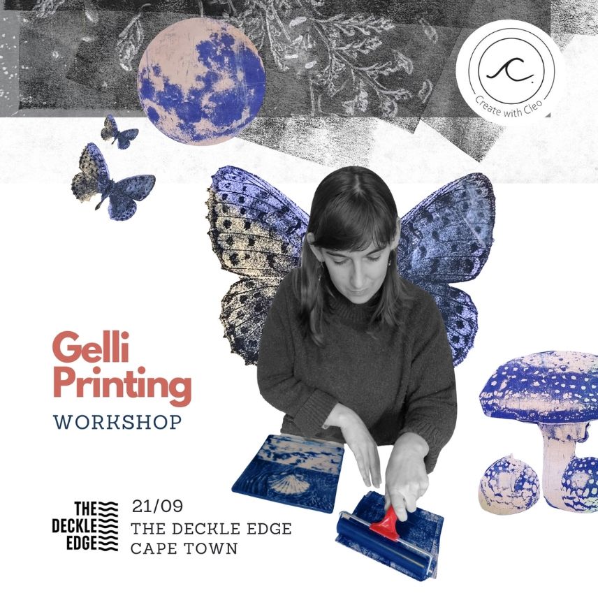 Gelli Plate Printing Workshop With Cleo (Sat 21 September 2024)