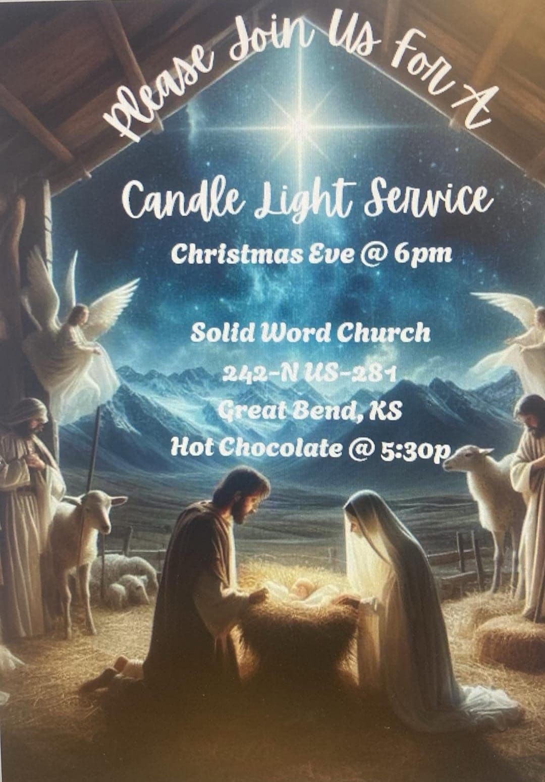 Celebrate Christmas with Solid Word Family