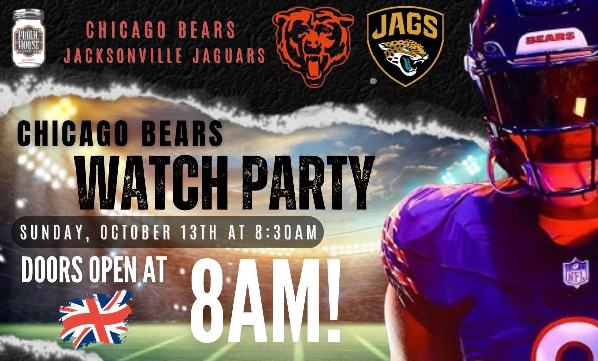 Chicago Bears Watch Party!