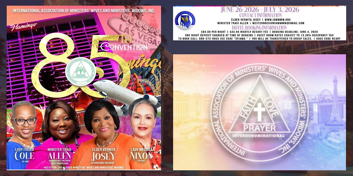 IAMWMW CONVENTION REGISTRATION 2026