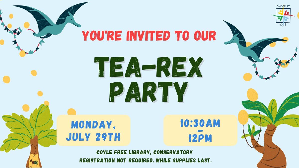 Coyle: Tea-Rex Party