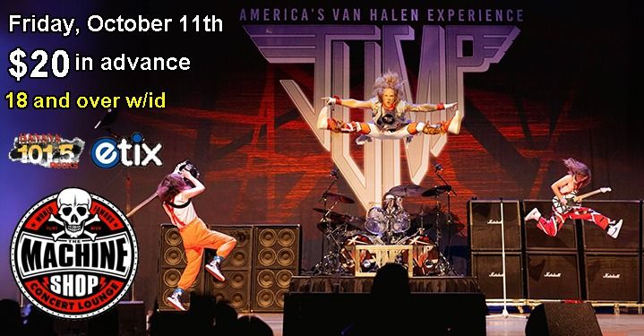 JUMP VAN HALEN TRIBUTE at The Machine Shop