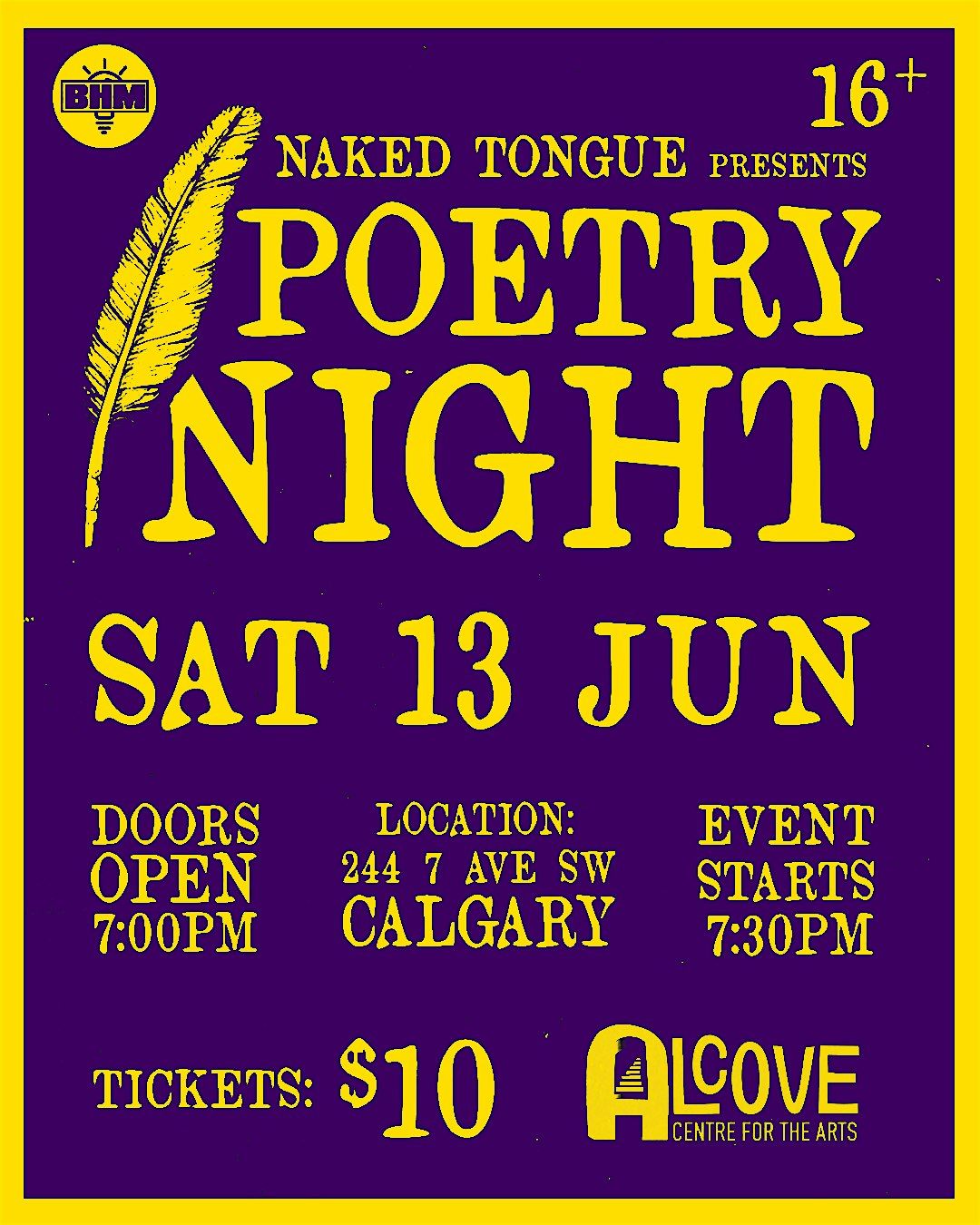 Poetry Night YYC