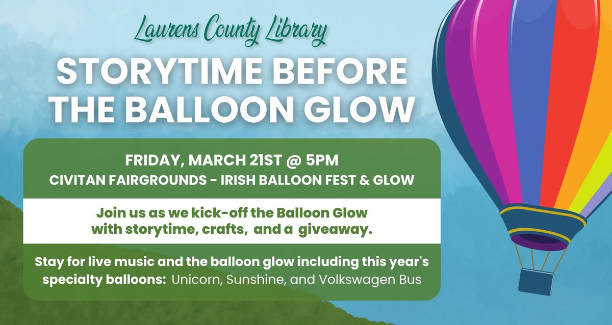 St. Patrick\u2019s Balloon Fest & Glow