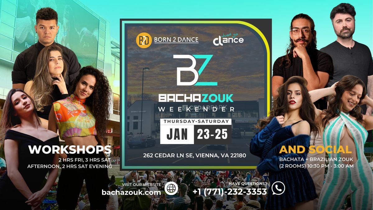 BachaZouk 2025 Weekender: January Edition in Vienna, VA, USA