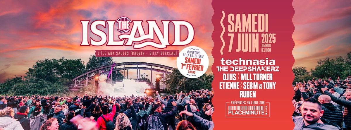 THE ISLAND OPEN AIR 2025 - samedi 07 juin