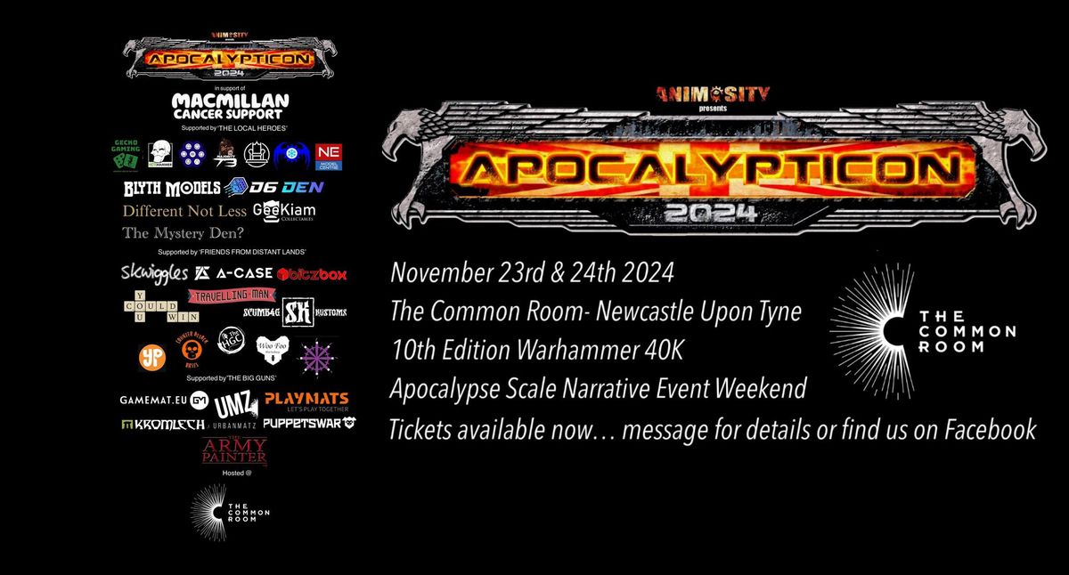 APOCALYPTICON UK 2024