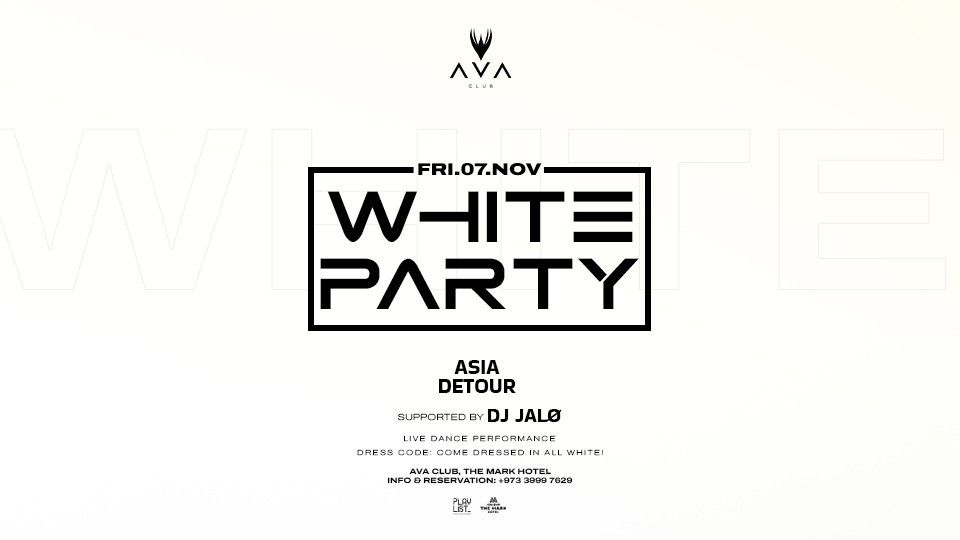 White Party at AVA Club