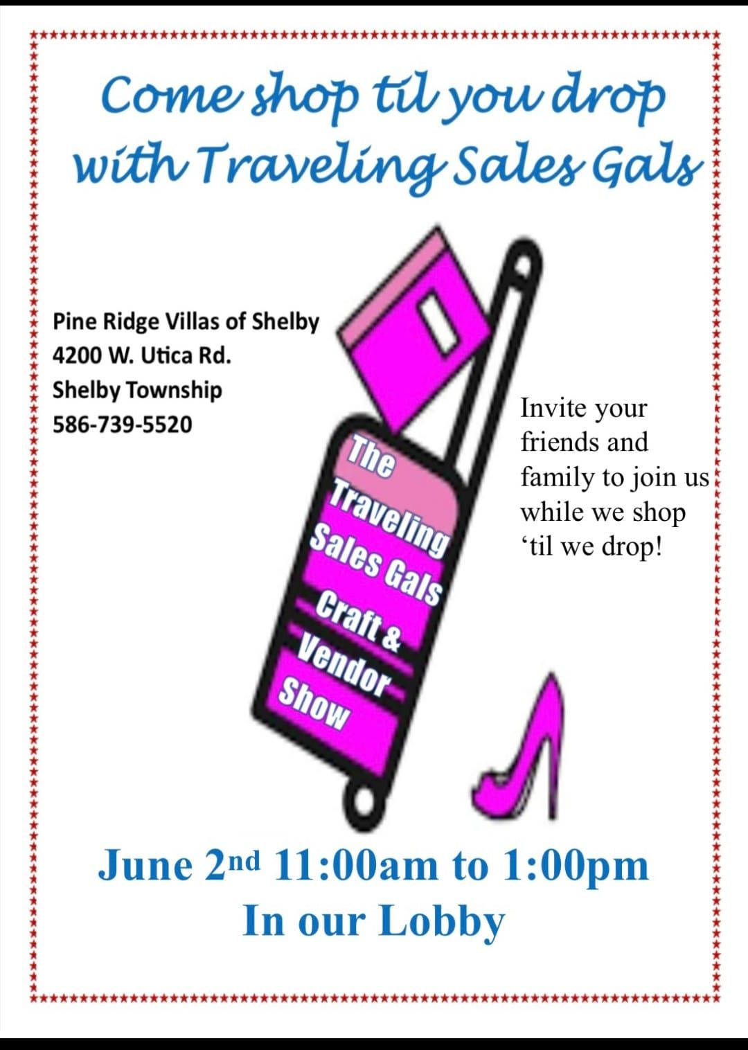 Pine Ridge Villas of Shelby Craft and Vendor Show 