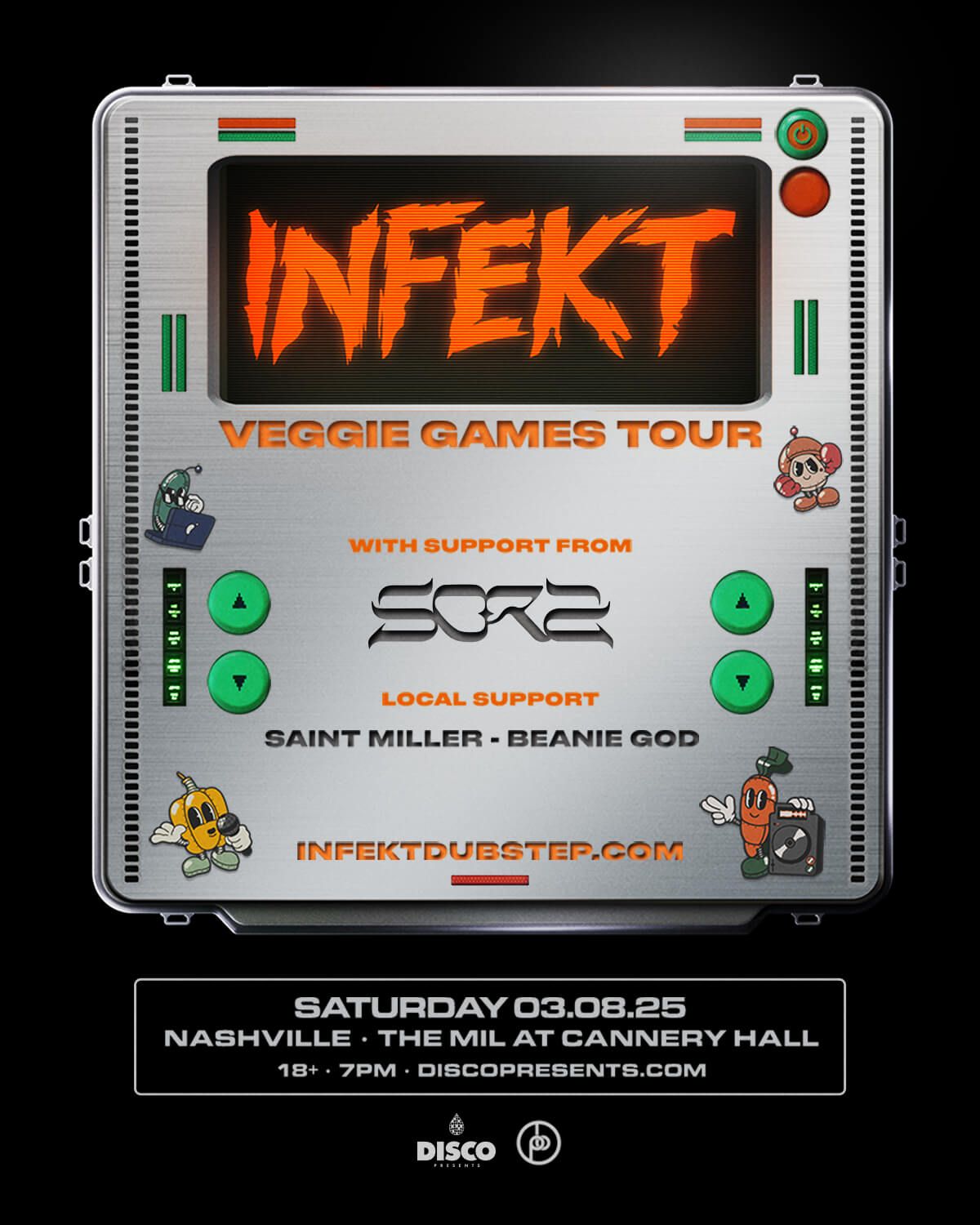 Infekt at The Mil - Cannery Hall