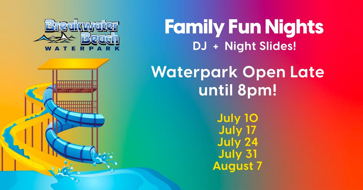 Family Fun Nights at the Waterpark