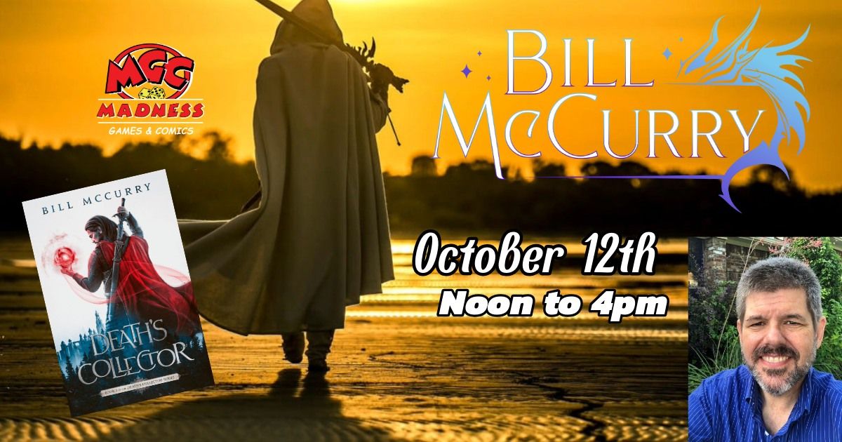 Author Bill McCurry 