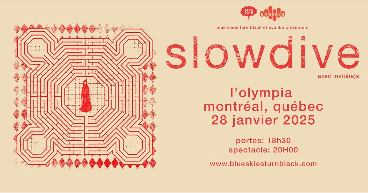 SLOWDIVE - Montr\u00e9al 